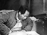 3904952 Chairman Mao Working in a Peasant Cottage 