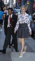 NEW YORK, NY - AUGUST 12: Greta Gerwig at Good Mor