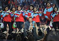 SAN FRANCISCO, CA - FEBRUARY 7: Chris Martin of Co