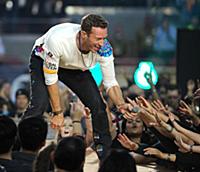 SAN FRANCISCO, CA - FEBRUARY 7: Chris Martin of Co