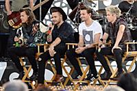 Harry Styles, Liam Payne, Niall Horan and Louis To