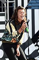 Harry Styles of One Direction performs on Good Mor