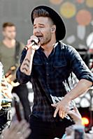 Liam Payne of One Direction performs on Good Morni