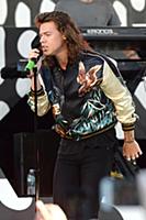Harry Styles of One Direction performs on Good Mor