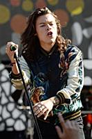 Harry Styles of One Direction performs on Good Mor