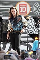 Harry Styles of One Direction performs on Good Mor