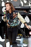 Harry Styles of One Direction performs on Good Mor