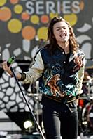 Harry Styles of One Direction performs on Good Mor