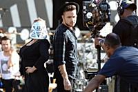 Liam Payne of One Direction with Raven-Symone on G