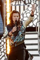 Harry Styles of One Direction performs on Good Mor