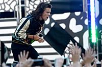 Harry Styles of One Direction performs on Good Mor