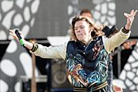 Harry Styles of One Direction performs on Good Mor
