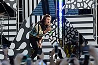 Harry Styles of One Direction performs on Good Mor