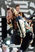 Harry Styles of One Direction performs on Good Mor