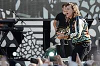 Harry Styles of One Direction performs on Good Mor