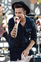 Liam Payne of One Direction performs on Good Morni