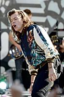 Harry Styles of One Direction performs on Good Mor