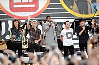 Harry Styles, Liam Payne, Niall Horan and Louis To