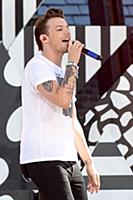 Louis Tomlinson of One Direction performs on Good 