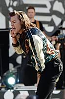 Harry Styles of One Direction performs on Good Mor