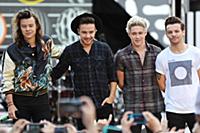 Harry Styles, Liam Payne, Niall Horan and Louis To