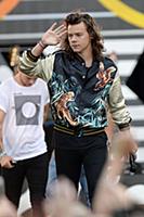 Harry Styles of One Direction performs on Good Mor