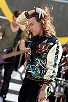 Harry Styles of One Direction performs on Good Mor