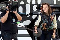 Harry Styles of One Direction performs on Good Mor