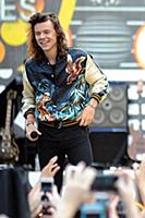 Harry Styles of One Direction performs on Good Mor