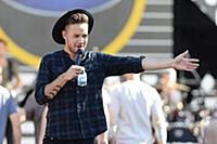 Liam Payne of One Direction performs on Good Morni