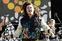 Harry Styles of One Direction performs on Good Mor