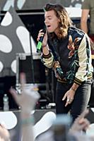 Harry Styles of One Direction performs on Good Mor