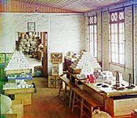 Weighing section. [Chakva tea factory] 1910. By Se