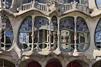 Spain, Catalunya, Barcelona, Casa Batllo by Antoni