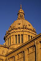 Spain, Catalunya, Barcelona, Montjuic, The dome of