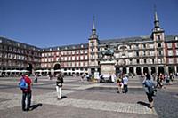 Spain, Madrid, Plaza Mayor.