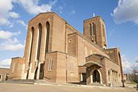 England, Surrey, Guildford, Exterior of the Cathed