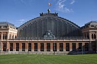 Spain, Madrid, Atocha Railway Station.