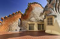 Spain, Catalunya, Barcelona, Antoni Gaudi's Casa B