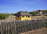 Dutch Antilles, Bonaire, Kradlendijk, Typical hous
