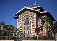 Martinique, Fort-de-France, Bibliotheque Schoelche