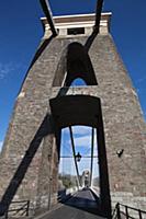 England, Bristol, Clifton Suspension Bridge.