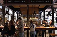 Spain, Madrid, Mercado de San Miguel.