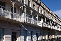 England, Bristol, Terraced houses on Royal York Cr