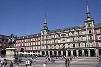 Spain, Madrid, Plaza Mayor.