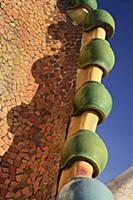 Spain, Catalunya, Barcelona, Antoni Gaudi's Casa B