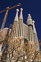 Spain, Catalonia, Barcelona, Basilica i Temple Exp