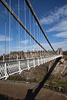 England, Bristol, Clifton Suspension Bridge.