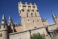 Spain, Castille-Leon, Segovia, The Alcazar.