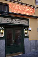 Spain, Madrid, Chocolateria San Gines.
